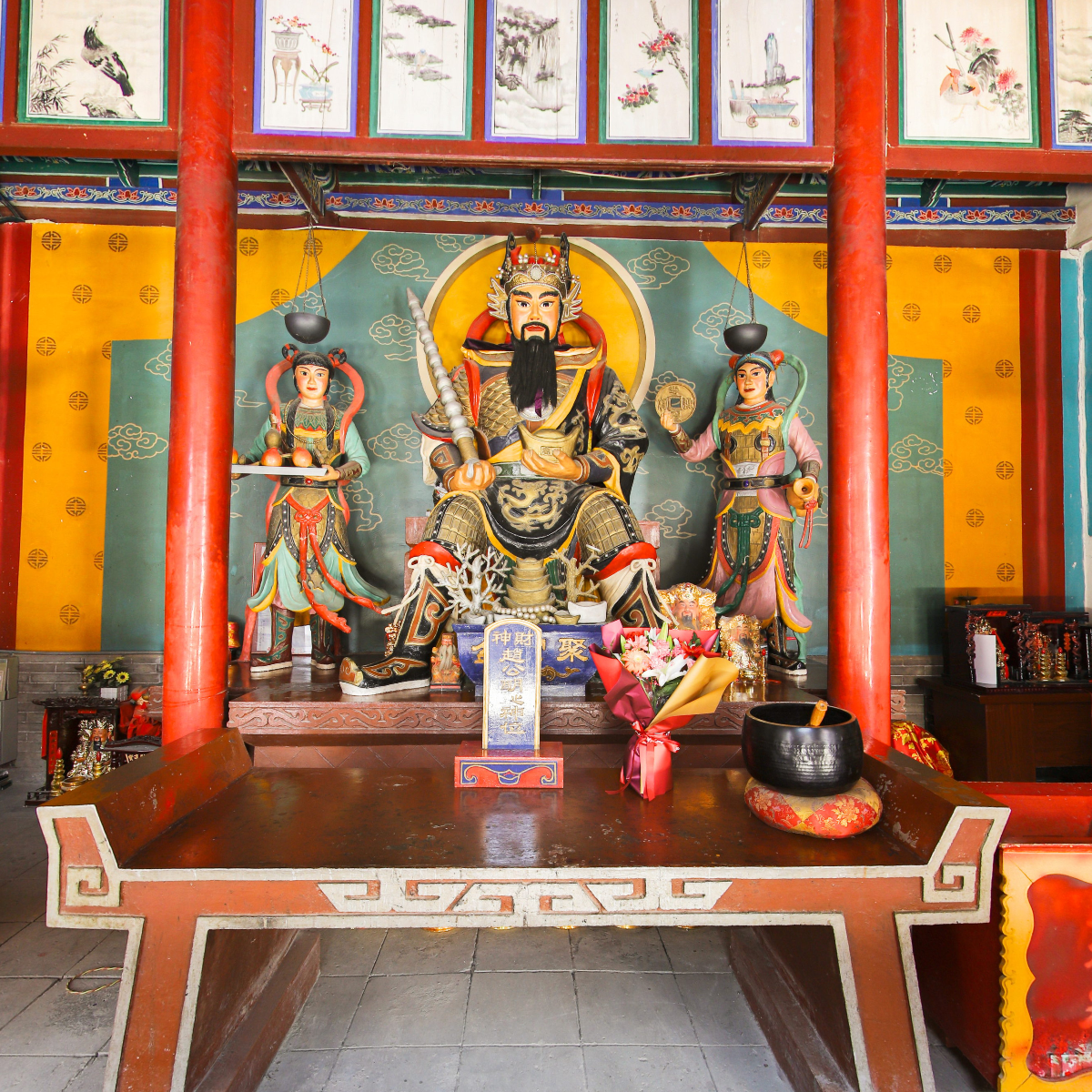 三原县城隍庙财神殿VR全景展示